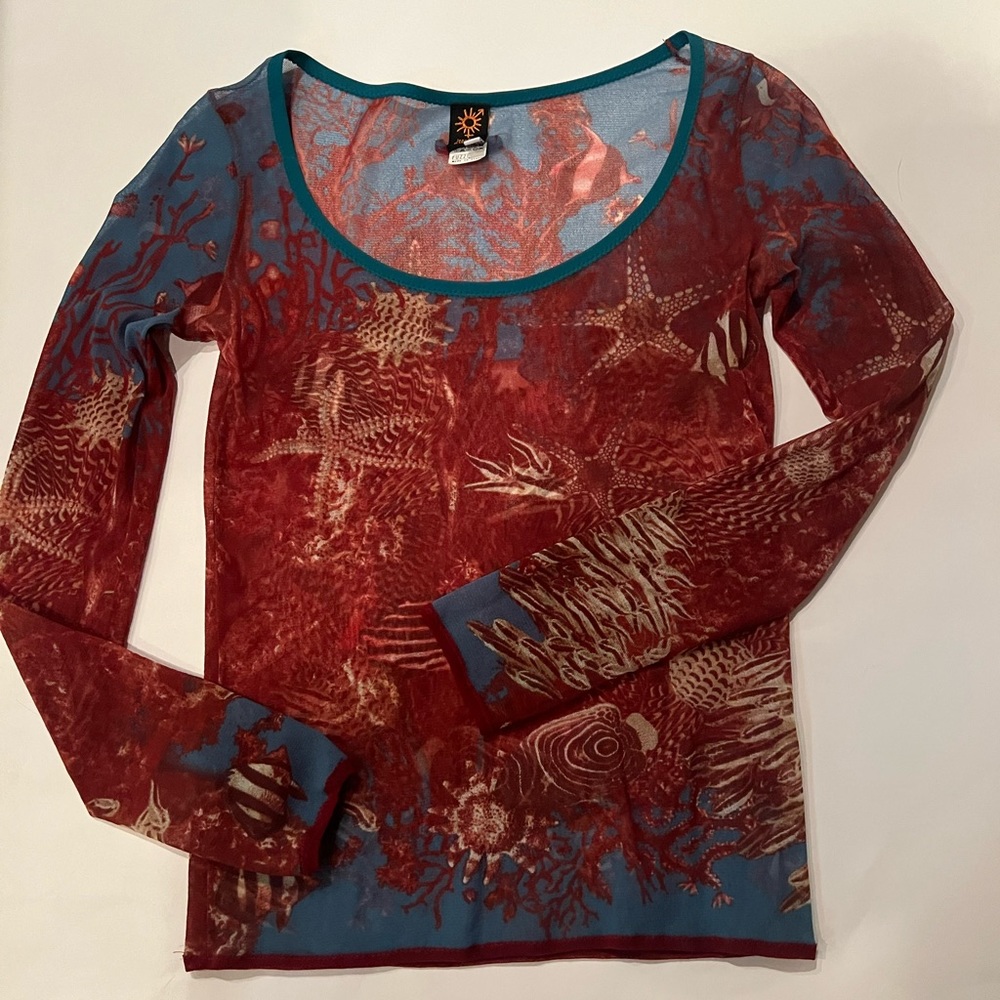 Jean Paul Gaultier Mesh Top